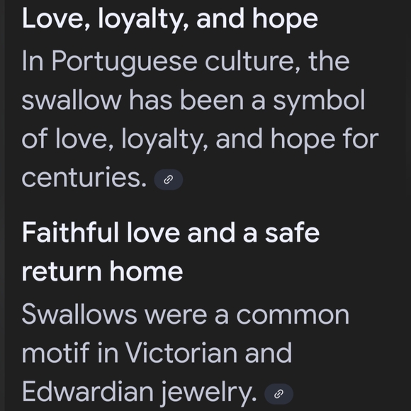 Swallow Bird Pendant Silver Color Necklace - Picture 8 of 8